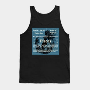 Pisces Women Personality - Big Pisces Energy Tank Top